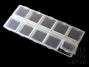 10 Cavity Rectangle Craft Container